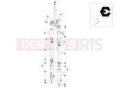 Fork's components (Escorts) - Piaggio Liberty 150 2013