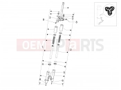 Fork's components (Wuxi Top) - Piaggio Liberty 150 2013