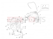 Front glove-box - Knee-guard panel - Piaggio Liberty 150 2013