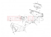 Handlebars coverages - Piaggio Liberty 150 2013