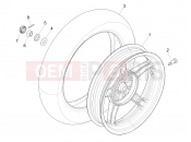 Rear wheel - Piaggio Liberty 150 2013