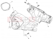 Handlebars coverages - Piaggio Liberty 200 2007