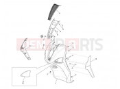 Front shield - Piaggio Liberty 50 2T 2012