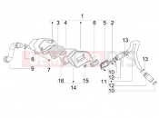 Secondary air box - Piaggio Liberty 50 2T 2012