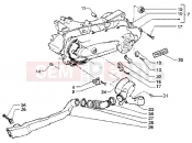 PIAGGIO Liberty 50 4T Clutch cover