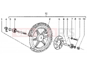 PIAGGIO Liberty 50 4T Front wheel