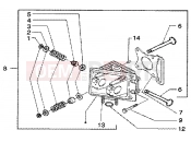 PIAGGIO Liberty 50 4T Head-valves