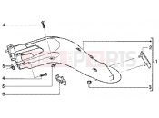 PIAGGIO Liberty 50 4T Rear mudguard