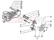 PIAGGIO Liberty 50 4T Rear wheel shaft