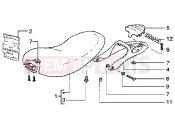 PIAGGIO Liberty 50 4T Saddle-lugg.carrier