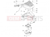 Electrical system components - Piaggio Liberty elettrico PPT (E) 2012
