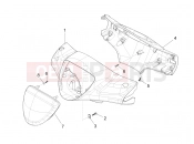 Handlebars coverages - Piaggio Liberty elettrico PPT (E) 2012