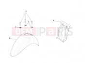Wheel huosing - Mudguard - Piaggio Liberty elettrico PPT (E) 2012