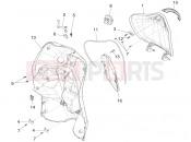 Front glove-box - Knee-guard panel - Piaggio Liberty elettrico PPT (E) 2013