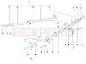 Handlebars - Master cil. - Piaggio Liberty elettrico PPT (E) 2013