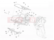 Front luggage rack - Piaggio Liberty elettrico PPT (E) 2014