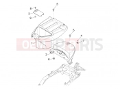 PIAGGIO Liberty elettrico PPT (E) Helmet huosing - Undersaddle