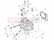 PIAGGIO MP3 125 Head unit - Valve