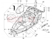 PIAGGIO MP3 125 Helmet huosing - Undersaddle