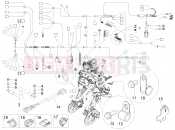 Main cable harness - Piaggio MP3 125 YOUrban ERL 2011