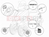 Plates - Emblems - Piaggio MP3 125 YOUrban ERL 2011