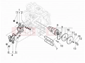 Rocking levers support unit - Piaggio MP3 125 YOUrban ERL 2011