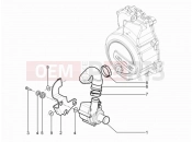 Cooler pump - Piaggio MP3 125 YOUrban ERL 2012