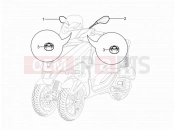tükör - Piaggio MP3 125 YOUrban ERL 2012