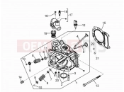 Head unit - Valve - Piaggio MP3 125 YOUrban ERL 2012