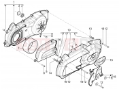 Crankcase cover - Crankcase cooling - Piaggio MP3 125 YOUrban ERL 2013