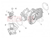 PIAGGIO MP3 250 ie LT Throttle body - Injector - Induction joint