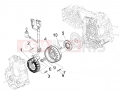 PIAGGIO MP3 250 ie MIC Flywheel magneto