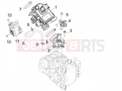 PIAGGIO MP3 300 4T 4V ie ERL Hibrid Throttle body - Injector - Induction joint