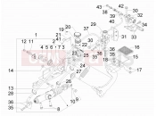 PIAGGIO MP3 300 ie LT & Sport Control pedals - Levers