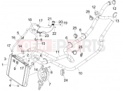PIAGGIO MP3 300 ie LT & Sport Cooling system