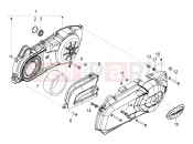 PIAGGIO MP3 300 ie LT & Sport Crankcase cover - Crankcase cooling