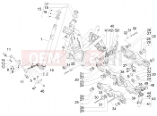 PIAGGIO MP3 300 ie LT & Sport Fork/steering tube - Steering bearing unit