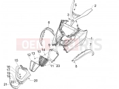PIAGGIO MP3 300 ie LT & Sport Front shield