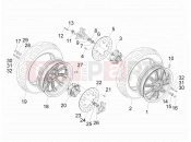 PIAGGIO MP3 300 ie LT & Sport Front wheel