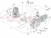 Crankcase - Piaggio MP3 300 ie Touring 2011