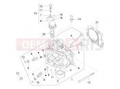 Head unit - Valve - Piaggio MP3 300 ie Touring 2011