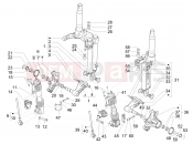 PIAGGIO MP3 300 ie Business - Sport - Enjoy Fork's components (Mingxing)