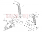 PIAGGIO MP3 300 ie Business - Sport - Enjoy Rear suspension - Shock absorber/s