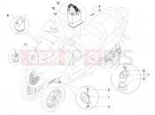 PIAGGIO MP3 300 ie Business - Sport - Enjoy Remote control switches - Battery - Horn