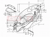 Helmet huosing - Undersaddle - Piaggio MP3 300 YOUrban LT ERL 2015