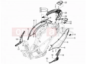 Side cover - Spoiler - Piaggio MP3 300 YOUrban LT ERL 2015