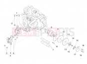 Rocking levers support unit - Piaggio MP3 300 YOUrban LT RL - Sport 2017