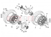 PIAGGIO MP3 400 ie első kerék