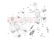 PIAGGIO MP3 400 ie LT Touring Selectors - Switches - Buttons