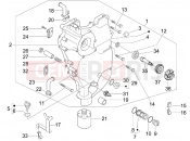 PIAGGIO MP3 400 ie Flywheel magneto cover - Oil filter